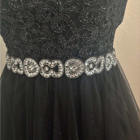 Glitter sparkle dress strapless - Picture 4 of 8